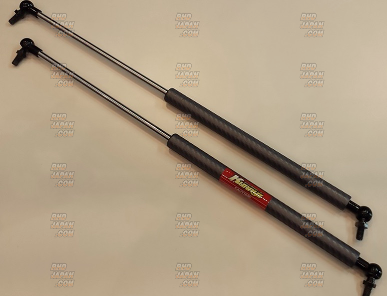 Kunny's Bonnet Damper Set For OEM Bonnet Yellow - JZX90 JZX100